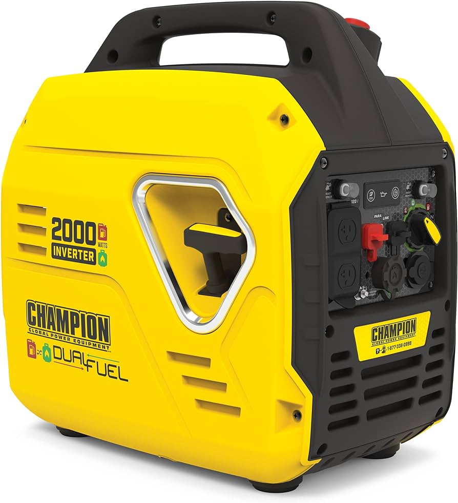 Champion 2000 Watt Dual Fuel Inverter Generator