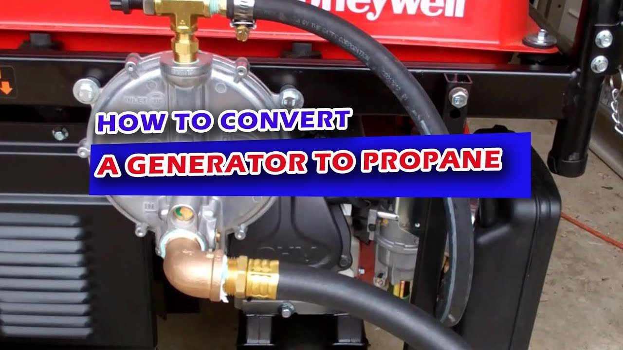 Convert a Gas Generator to Propane