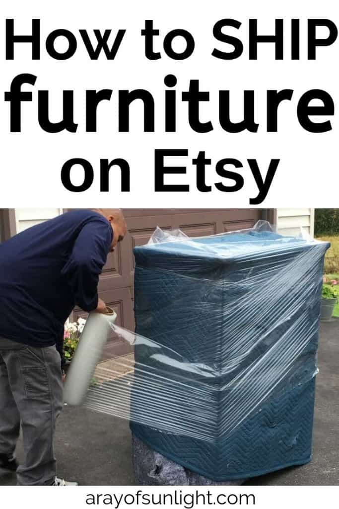How to Ship Furniture on Etsy