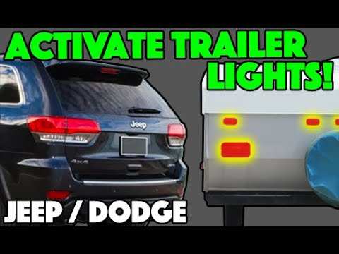 How to Activate Trailer Lights on Jeep Grand Cherokee
