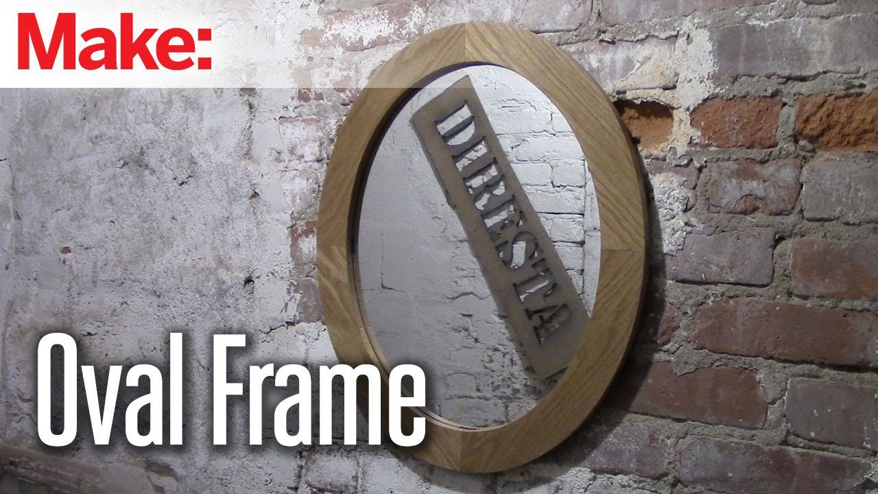 How to Frame an Oval Mirror