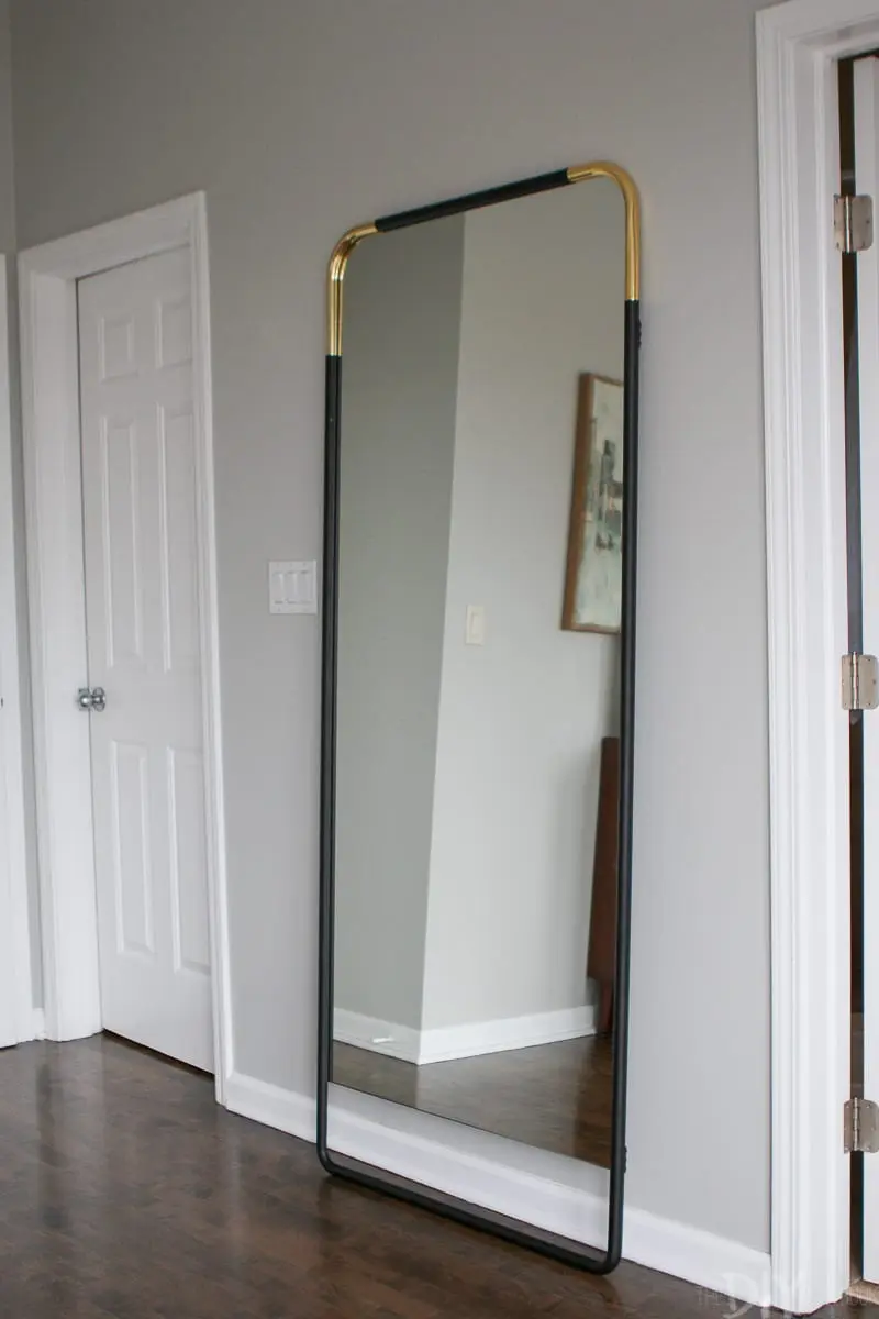 How to Keep Leaning Mirror from Sliding