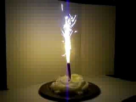 How to Light Sparkler Candle