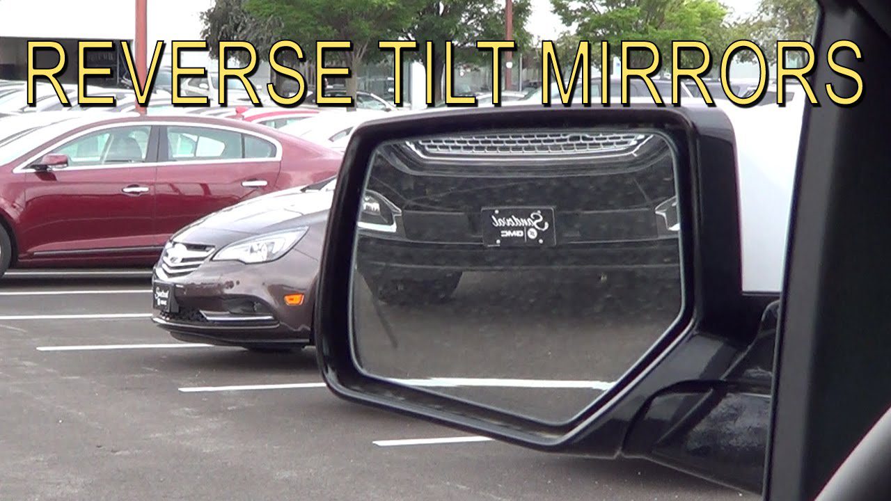 How to Turn off Reverse Tilt Mirrors Gmc