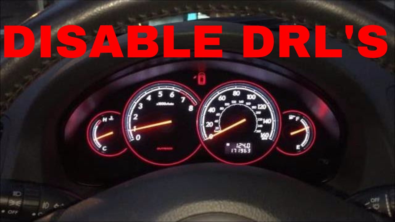 How to Turn off Subaru Daytime Running Lights