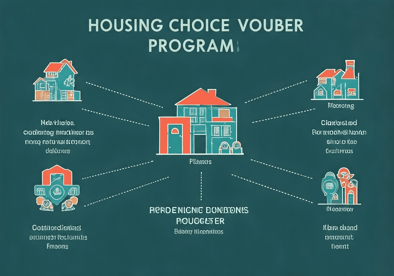 Housing Choice Voucher Program infographic.